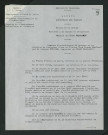 Arrêté autorisant des travaux et révisant le règlement d'eau (5 octobre 1970)