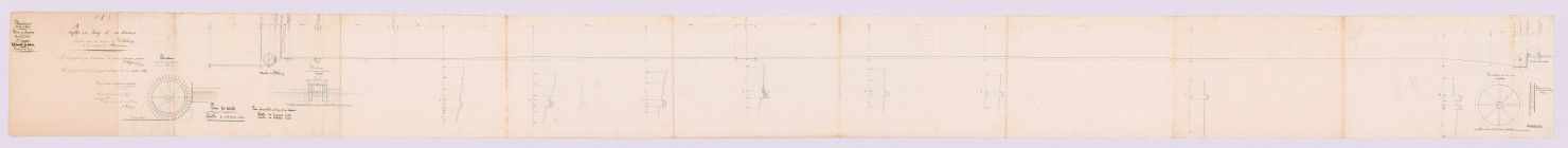 Profils en long et en travers (10 octobre 1838)