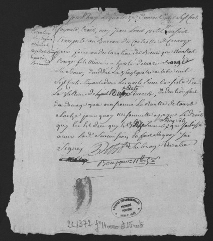 Centième denier et insinuations suivant le tarif (1 janvier 1763-22 avril 1766)