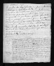 Collection du greffe. Baptêmes, mariages, sépultures, 1756-1757