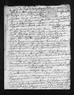 Collection du greffe. Baptêmes, mariages, sépultures, 1721-1722