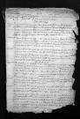 Collection du greffe. Baptêmes, mariages, sépultures, 1675 - Les années 1669-1674 sont lacunaires dans cette collection