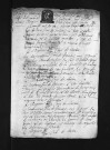 Collection du greffe. Baptêmes, mariages, sépultures, 1687 - L'année 1686 est lacunaire dans cette collection
