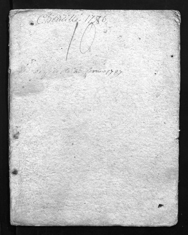 Collection du greffe. Baptêmes, mariages, sépultures, 1786