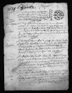 Collection du greffe. Baptêmes, mariages, sépultures, 1674 - L'année 1673 est lacunaire dans cette collection