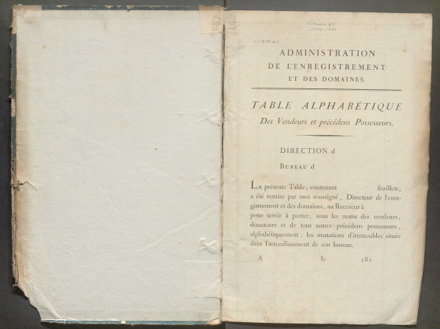 1823-1824 – N° d'origine : 10