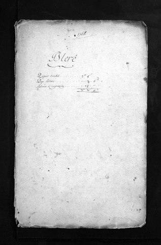 Collection du greffe. Baptêmes, mariages, sépultures, 1766