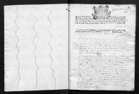 Collection communale. Baptêmes, mariages, sépultures, 1709-1736