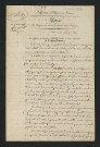 Arrêté préfectoral concernant le moulin de M. Bailby mis en service sans autorisation (12 août 1826)