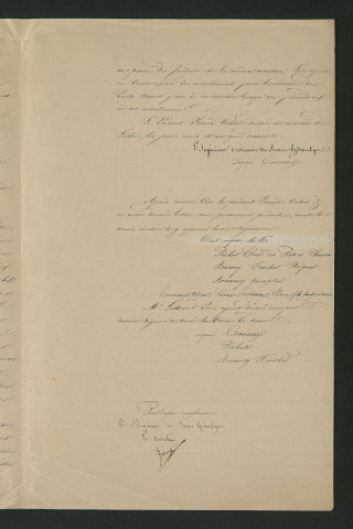 Procès-verbal de visite (29 mai 1849)