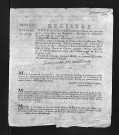 Collection du greffe. Baptêmes, mariages, sépultures, 1787 - Les années 1785-1786 sont lacunaires dans cette collection