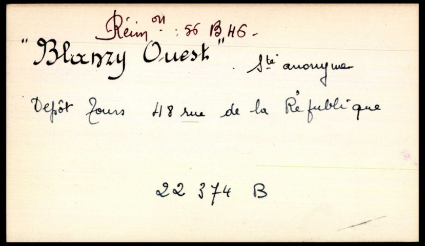 Blanvillain - Blondeau