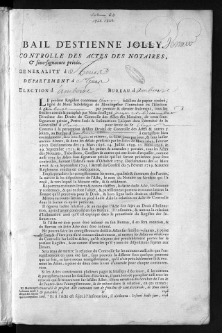1741 (9 novembre) - 1742 (9 février)