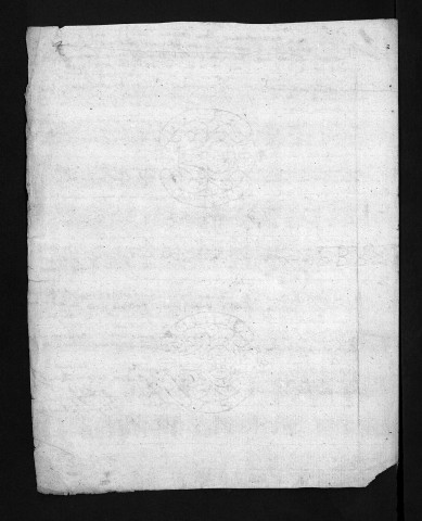 Collection du greffe. Baptêmes, mariages, sépultures, 1693