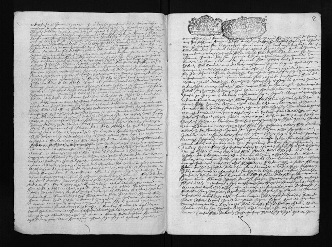 Baptêmes, mariages, sépultures, 1717