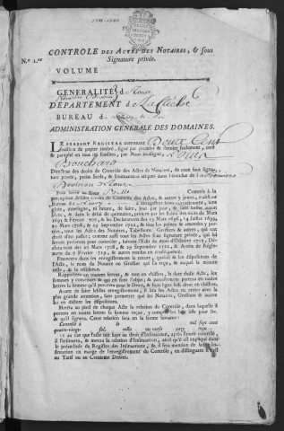 1781 (11 mai)-1783 (7 janvier)