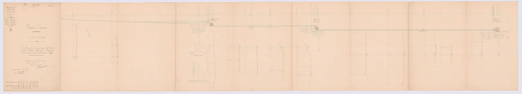 Plan de nivellement (1er avril 1850)