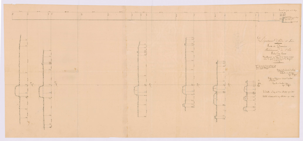 Plan de nivellement (1er novembre 1832)