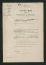 Procès-verbal de récolement (25 avril 1860)