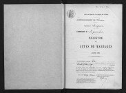 Mariages, 1884-1905