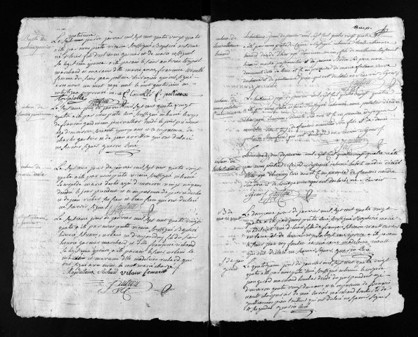 Collection du greffe. Baptêmes, mariages, sépultures, 1784