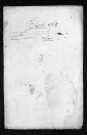 Collection du greffe. Baptêmes, mariages, sépultures, 1768