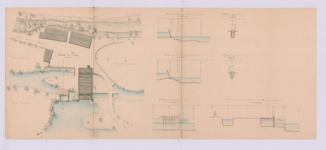 Plan et détails (19 septembre 1850)