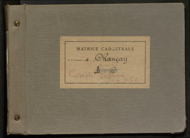 Comptes actifs T - Z. Comptes supprimés 1-450.