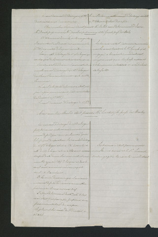 Procès-verbal de récolement (8 mars 1851)