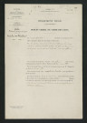 Procès-verbal de visite (27 juin 1853)
