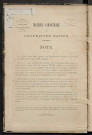 Matrice des propriétés bâties ; augmentations et diminutions, 1883-1891 ; séparation des revenus cadastraux afférents, pour l'année 1882, aux propriétés bâties et non bâties (état-balance) ; table alphabétique des propriétaires.