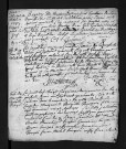Baptêmes, mariages, sépultures, 1745