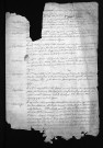 Collection du greffe. Baptêmes, mariages, sépultures, 1668 - Pour les années 1638-1667 voir 6NUM7/176/001
