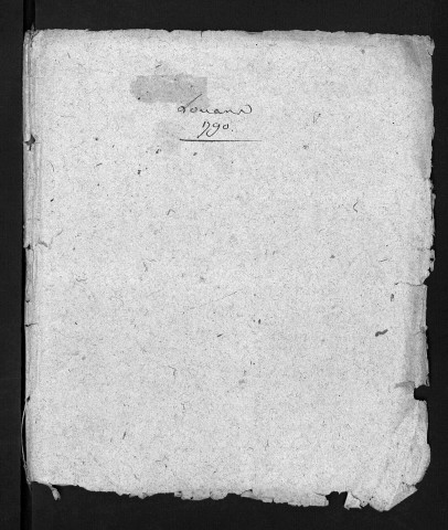 Collection du greffe. Baptêmes, mariages, sépultures, 1790