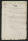 Travaux réglementaires. Mise en demeure d'exécution (11 août 1855)