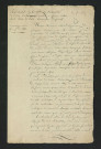 Procès-verbal de récolement (15 septembre 1817)
