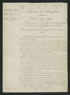 Déversoir du moulin, procès-verbal de reconnaissance des lieux (20 juin 1845)