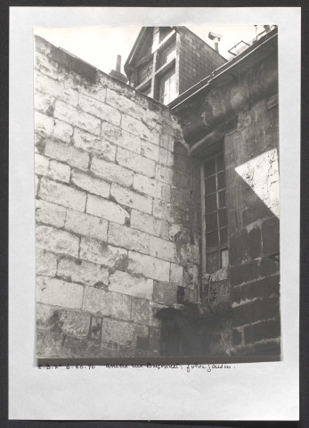 Arrière rue Briçonnet : futur jardin.