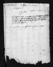 Collection du greffe. Baptêmes, mariages, sépultures, 1740 - L'année 1739 est lacunaire dans cette collection