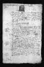 Collection du greffe. Baptêmes, mariages, sépultures, 1683