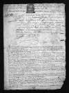 Collection du greffe. Baptêmes, mariages, sépultures, 1686 - L'année 1685 est lacunaire dans cette collection