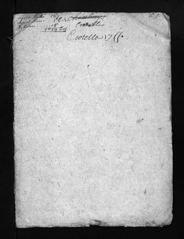 Collection du greffe. Baptêmes, mariages, sépultures, 1755 - Les années 1744-1754 sont lacunaires dans cette collection