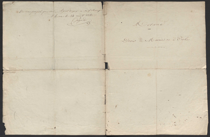 Mairie-école (1842-1882), église (1846), presbytère (1866-1926), cimetière (1847), monument aux morts (1922-1926) : travaux de construction et d'entretien.