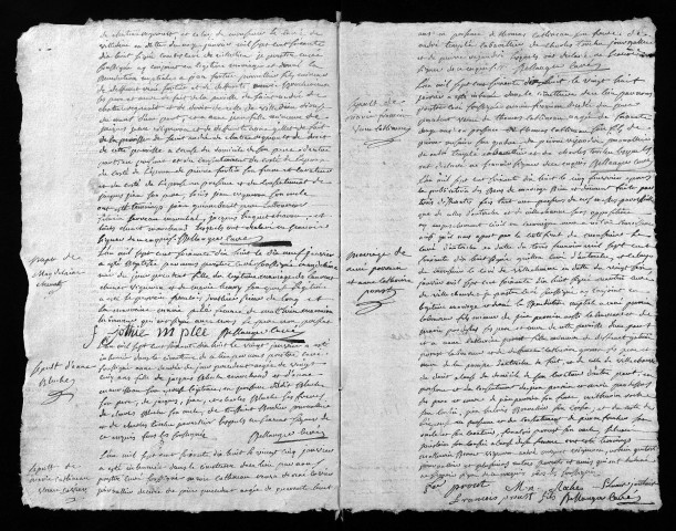 Collection du greffe. Baptêmes, mariages, sépultures, 1778