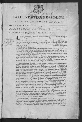 1761 (22 juin)-1764 (24 novembre)