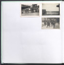 Avions français et officiers allemands au camp d'aviation de Parçay-Meslay.