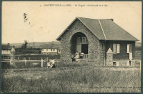 Cartes postales écrites au verso.