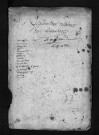 Collection du greffe. Baptêmes, mariages, sépultures, 1757