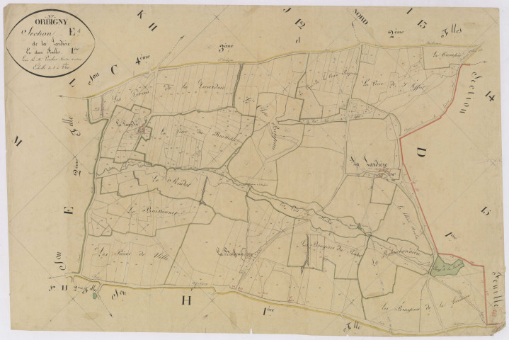 Section E1 de la Lardière