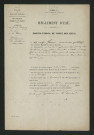 Procès-verbal de visite (19 juin 1874)